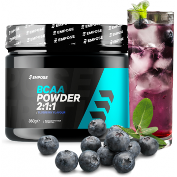 Pudra BCAA Empose Nutrition 360 g Afine 6 g bcaa/ portie