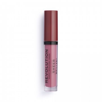 Ruj lichid Makeup Revolution, Sheer Brillant, 3,5 ml (CULOARE: 116 Dollhouse)