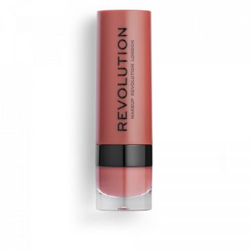 Ruj mat Makeup Revolution, REVOLUTION, Vegan, Matte, Cream Lipstick, 3 ml (Nuanta Ruj: 113 Heart Race)