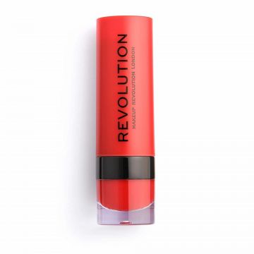 Ruj mat Makeup Revolution, REVOLUTION, Vegan, Matte, Cream Lipstick, 3 ml (Nuanta Ruj: 133 Destiny)