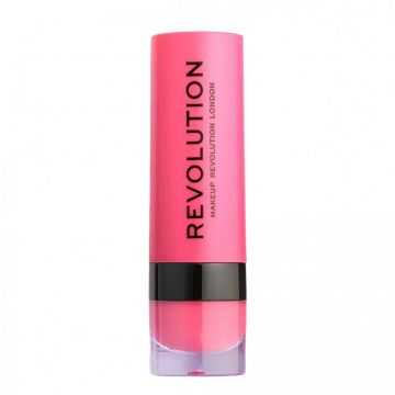 Ruj mat Makeup Revolution, REVOLUTION, Vegan, Matte, Cream Lipstick, 3 ml (Nuanta Ruj: 139 Cutie)