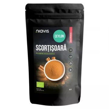 Scortisoara Ceylon pulbere ecologica 60 g Niavis