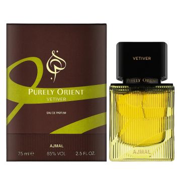 Ajmal Purely Orient Vetiver Apa de parfum, Unisex, 75 ml (Concentratie: Apa de Parfum, Gramaj: 75 ml)