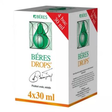 Beres Drops 4 flacoane 30 ml Beres Pharmaceuticals Co