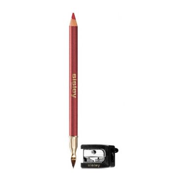 Creion de buze Sisley Phyto Levres Perfect Lip Liner With Lip Brush And Sharpener, 1,2 g (Concentratie: Creion contur buze, CULOARE: 8 Coral)