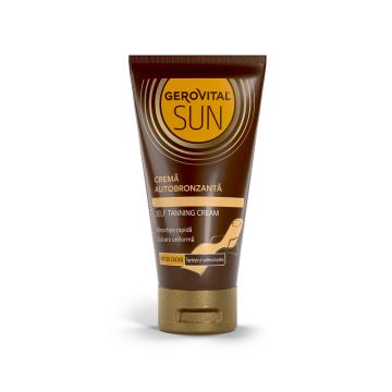 Crema autobronzanta Gerovital Sun, 150 ml