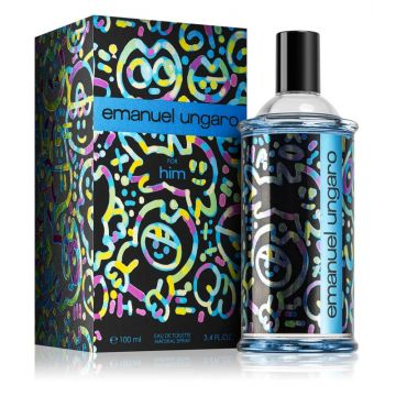 Emanuel Ungaro for Him Apa de Parfum, Barbati (Concentratie: Apa de Toaleta, Gramaj: 100 ml)