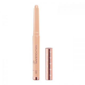Fard de pleoape rezistent Absolute Stay Eyeshadow, Naj Oleari, 1.4g (Nuanta fard: 01 Pink Ivory)