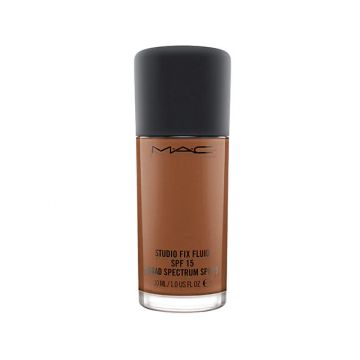 Fond de ten MAC, Studio Fix Fluid, Matte Finish, SPF 15, 30 ml (Concentratie: Fond de ten, Nuanta fond de ten: Nc55)