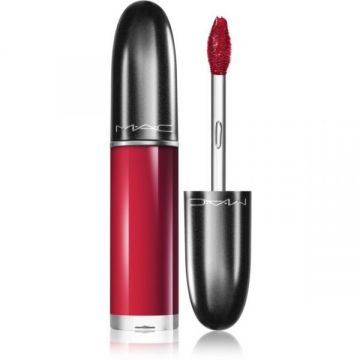 Ruj de buze MAC Retro Matte Liquid Lipcolour (Gramaj: 5 ml, Nuanta Ruj: Oh Lady)