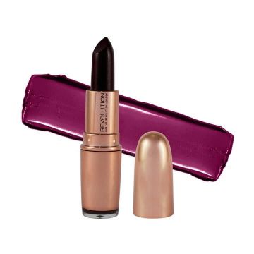 Ruj de buze Makeup Revolution London Rose Gold, 3,2 g (Concentratie: Lip sticks, Nuanta Ruj: Diamond Life)
