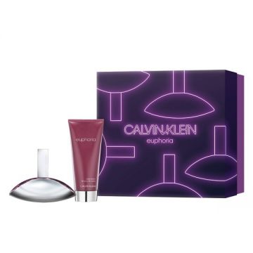 Set Cadou Calvin Klein Euphoria (Concentratie: Apa de Parfum, Gramaj: 50 ml + 100 ml)