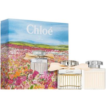 Set Cadou Chloe Eau de Parfum (Continut set: 50 ml Apa de Parfum + 100 ml Lotiune de corp)