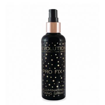Spray pentru fixare machiaj Makeup Revolution Pro Illuminating, 100ml