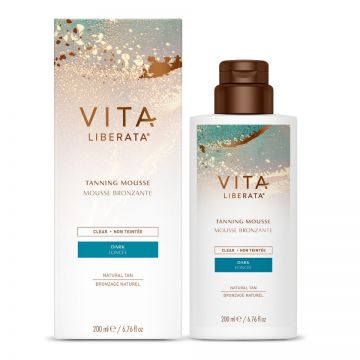 Spuma autobronzanta Vita Liberata Clear Tanning Mousse, 200 ml (Concentratie: Autobronzant, CULOARE: Dark)