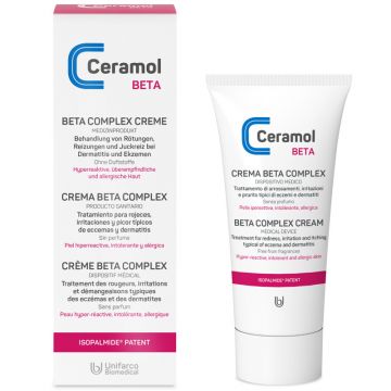 Tratament eczeme, dermatite si roseata pielii Ceramol, 50 ml