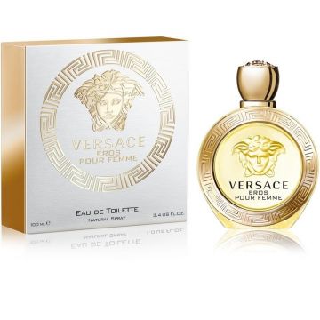 Versace Eros Pour Femme Eau de Toilette (Concentratie: Apa de Toaleta, Gramaj: 100 ml)