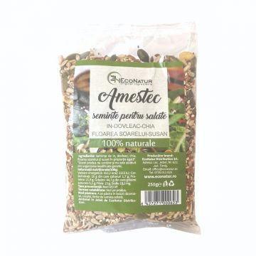 Amestec de seminte pentru salate, 250g, EcoNatur