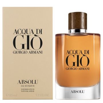 Armani Acqua di Gio Absolu, Barbati, Apa de Parfum (Concentratie: Apa de Parfum, Gramaj: 40 ml)