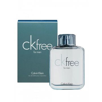 Calvin Klein CK Free, Apa de Toaleta, Barbati (Concentratie: Apa de Toaleta, Gramaj: 100 ml)