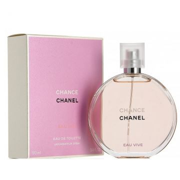 Chanel Chance Eau Vive, Apa de Toaleta, Femei (Concentratie: Apa de Toaleta, Gramaj: 100 ml)