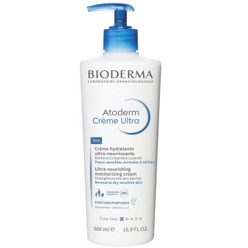 Crema hidratanta parfumata Bioderma Atoderm Ultra, 500 ml (Concentratie: Crema, Gramaj: 500 ml)
