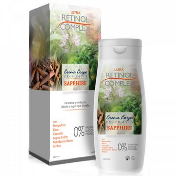 Crema pentru corp parfumata Retinol Complex SAPPHIRE, 250ml