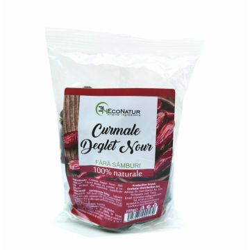 Curmale fara samburi Deglet Nour, 250g, EcoNatur