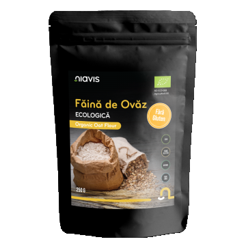 Faina de ovaz fara gluten Eco, 250g, Niavis