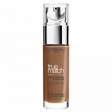 Fond de ten L'Oreal Paris True Match, 30 ml (Concentratie: Fond de ten, Nuanta fond de ten:  8.5Dw Toffee Caramel)