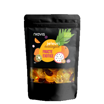 Jeleuri ecologice Fructe Exotice , 100g, Niavis