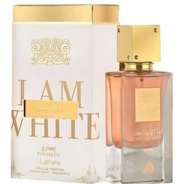 Lattafa Perfumes Ana Abiyedh Poudree Apa de Parfum, Femei, 60ml (Concentratie: Apa de Parfum, Gramaj: 60 ml)