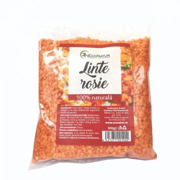 Linte rosie, 500g, EcoNatur