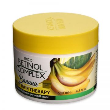 Masca de par Retinol Complex Therapia Fructelor cu Banana pentru par uscat, 500ml