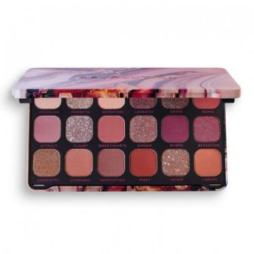Paleta farduri Makeup Revolution Forever Flawless (Concentratie: Trusa de farduri, Gramaj: 19,8 g, Nuanta fard: Allure)