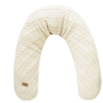 Perna pentru alaptare tricotata cu fibre din silicon ecru, 1 bucata, Eko