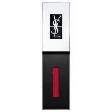 Ruj Yves Saint Laurent Rouge Pur Couture Vernis A Levres The Holographics (Gramaj: 6 ml, Nuanta Ruj: 502 Electric Burgundy)