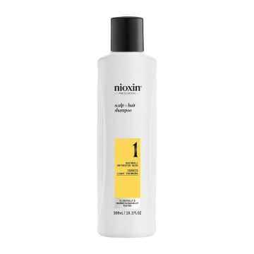 Sampon impotriva caderii parului Nioxin System 1 pentru par natural (Concentratie: Sampon, Gramaj: 300 ml)