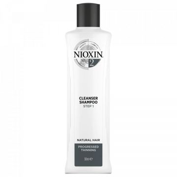 Sampon impotriva caderii puternice a parului Nioxin System 2 pentru par natural (Concentratie: Sampon, Gramaj: 300 ml)