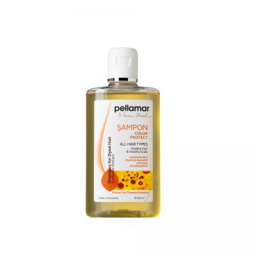 Sampon pentru Par Vopsit cu Extract de Floarea Soarelui Pellamar, 250ml (Concentratie: Sampon, Gramaj: 250 ml)