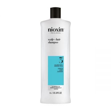 Sampon pentru par vopsit Nioxin System 3 (Concentratie: Sampon, Gramaj: 1000 ml)