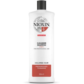 Sampon pentru par vopsit si deteriorat Nioxin System 4 (Concentratie: Sampon, Gramaj: 1000 ml)