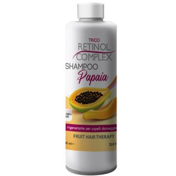 Sampon Retinol complex Therapia Fructelor cu Papaja pentru par deteriorat antimatreata, 1000ml