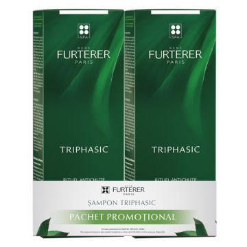 Sampon Triphasic Rene Furterer (Concentratie: Sampon, Gramaj: 2 x 200 ml)