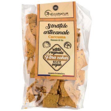 Saratele artizanale curcuma, 150g, EcoNatur