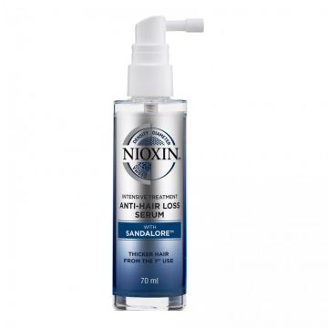 Ser impotriva caderii parului leave-in Nioxin Intensive Treatment Anti-Hair Loss Serum cu Sandalore, 70 ml (Concentratie: Tratamente pentru par, Gramaj: 70 ml)