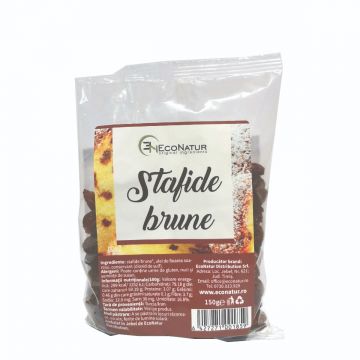 Stafide brune, 150g, EcoNatur