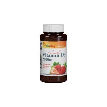 Vitamina d3 2000ui 210cpr VITAKING