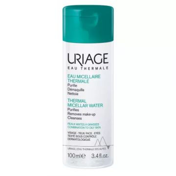 Apa micelara termala pentru ten mixt-gras Uriage (Gramaj: 100 ml, Concentratie: Apa micelara)