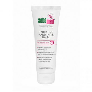 Balsam dermatologic pentru maini si unghii Sebamed (Concentratie: Crema de maini, Gramaj: 75 ml)